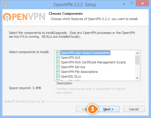 How to set up OpenVPN on Windows 10: Step 3