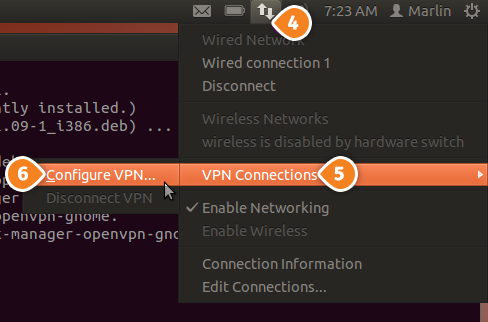 How to set up OpenVPN on Ubuntu: Step 4