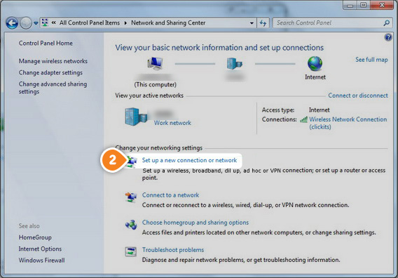 How to set up IKEv2 on Windows 7: Step 2