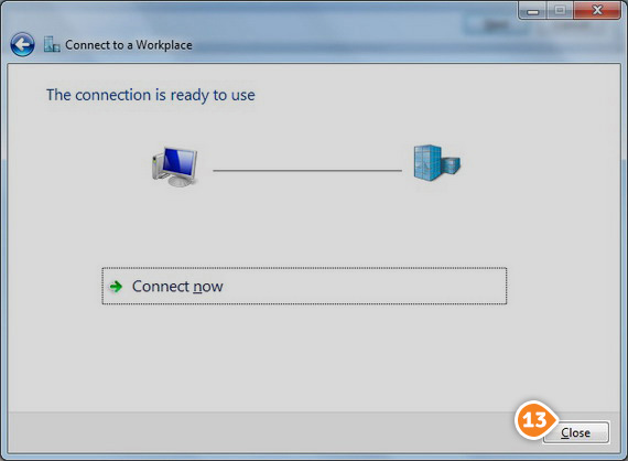 How to set up L2TP on Windows 7: Step 7