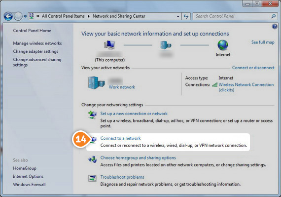 How to set up PPTP on Windows 7: Step 8