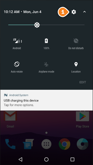 How to set up L2TP VPN on Android Nougat: Step 1