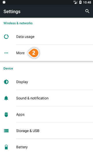 How to set up PPTP on Android Marshmallow: Step 2
